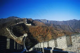 万里长城残长城图片素材