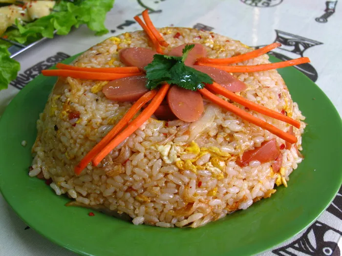 辣白菜炒饭8元