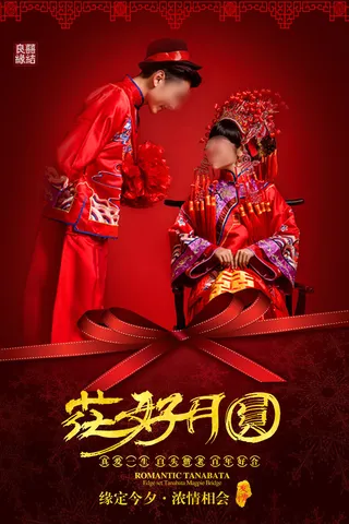 传统中式结婚婚礼素材