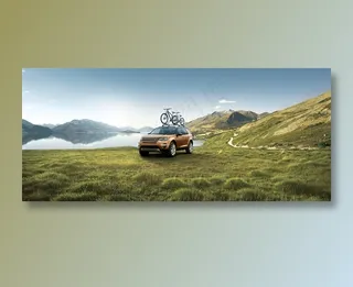 超高清路虎汽车户外自驾广告