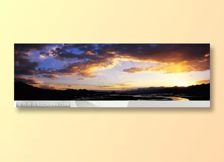 夕阳晚霞云层天空云朵蓝天白云