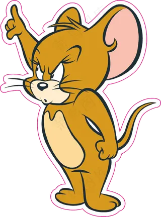 彩色动漫猫和老鼠图片