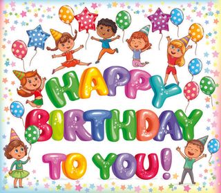 设计儿童生日背景