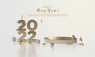 设计创造新年素材