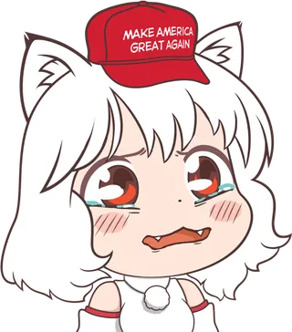 委屈小女孩素材人物卡通