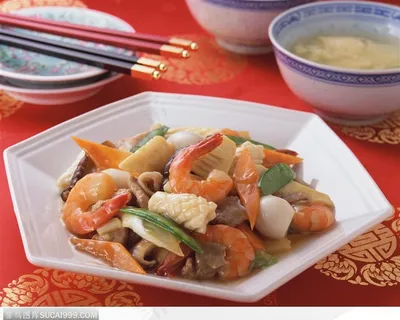 中华美食文化-一碟美味的基围虾 中华美食文化-一碟美味的基围虾