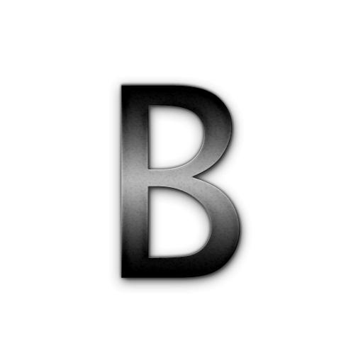 字母B PNG免抠(512x512)