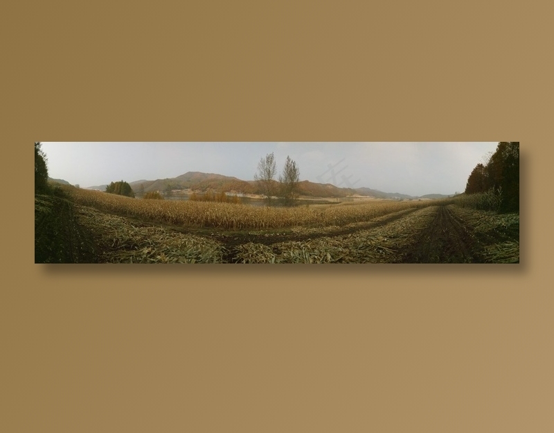 秋季山水风景图片