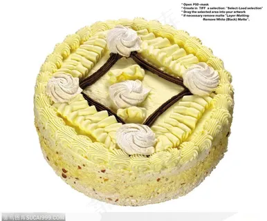 美味蛋糕-黄色的蛋糕 美味蛋糕-黄色的蛋糕