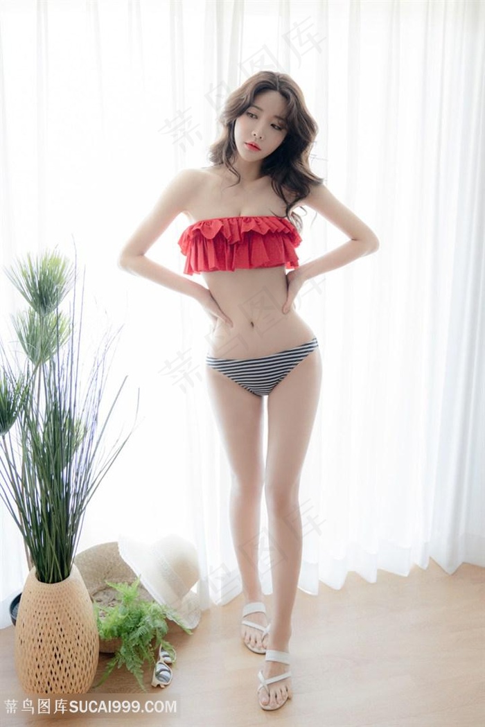 韩国美女模特柳京写真图片