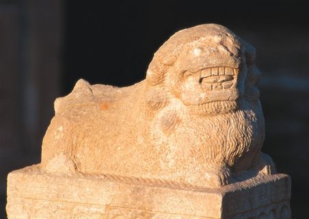 石柱雕刻图案和样式唯美图片素材