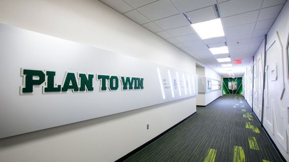 企业导视 展厅 文化 海报