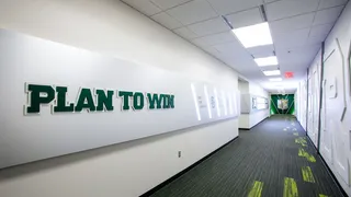 企业导视 展厅 文化 海报