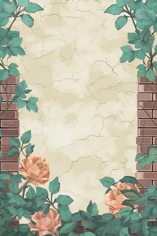 儿童复古墙面背景