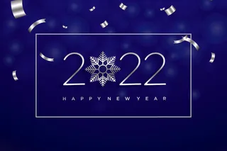 2022创意艺术字体新年虎年圣诞节数字立体质感文字AI矢量设计素材