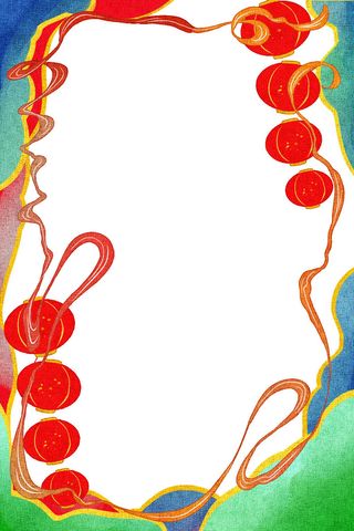 中式古典国潮来袭海报展板宣传背景图PSD设计PS模板素材