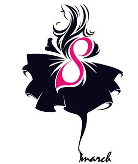 三八妇女节女神节贺卡素材