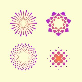 中国风古典传统图案边框纹理祥云灯笼装饰线条PSD背景素材