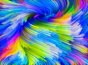 炫彩线条时尚背景图片素材