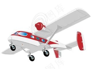 二战螺旋桨战斗机矢量素材