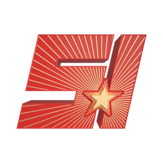 五一劳动节51创新艺术字体