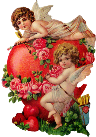 丘比特爱心情人节