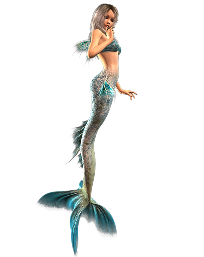 13 (7)免抠 设计 元素 二次元 美人鱼