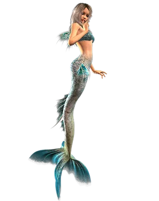 13 (7)免抠 设计 元素 二次元 美人鱼