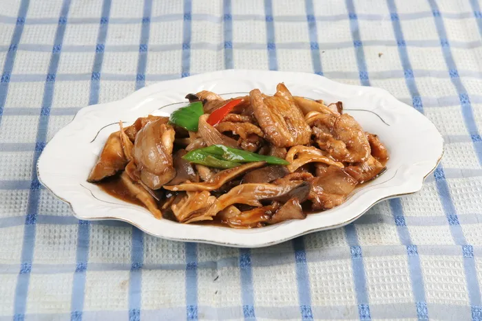 14花肉烧平菇-问鼎中原