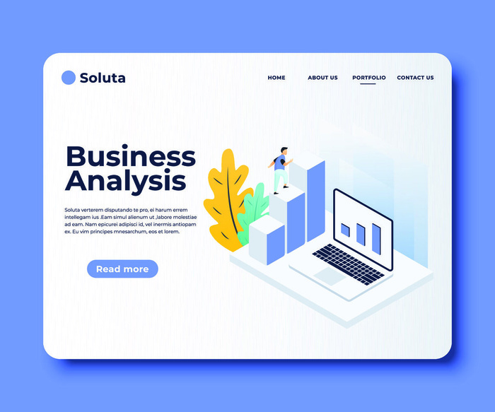 扁平化人物场景办公互联网等距ai矢量设计网页海报UI素材插画