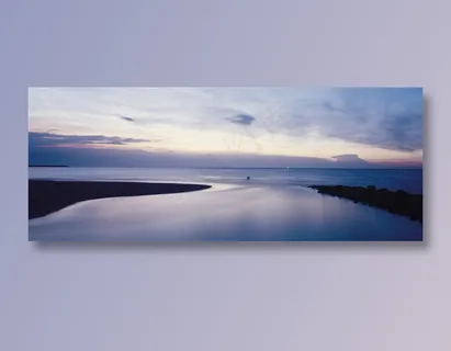 唯美河流山水风景图片