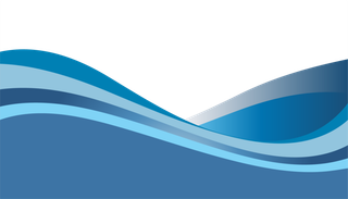 蓝色装饰边框素材