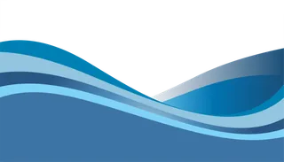 蓝色装饰边框素材