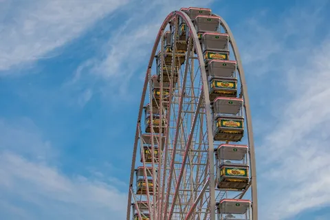 浪漫摩天轮摄影 浪漫摩天轮摄影