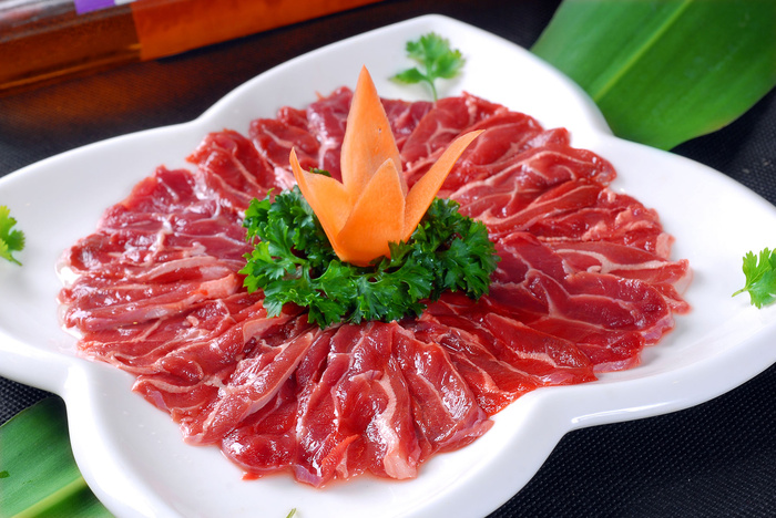 美食新鲜牛花展