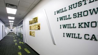 企业导视 展厅 文化 海报