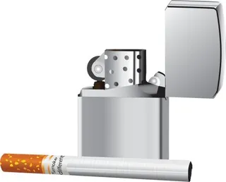 香烟和光 PNG免抠