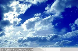 天空云朵蓝天白云素材