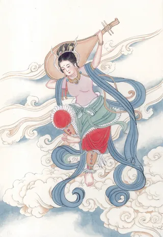 古代美女高清图素材图片格式  (5)