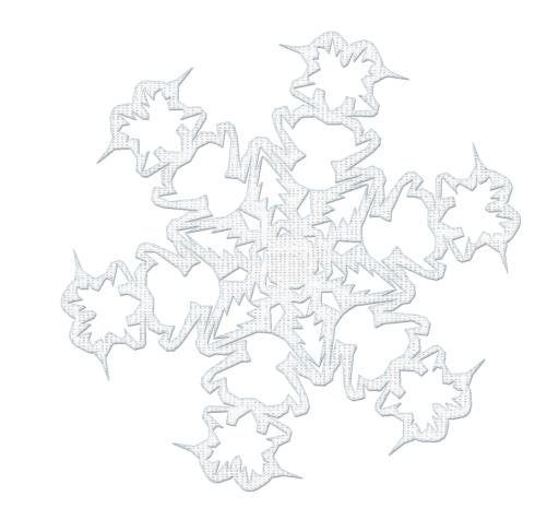 雪花 PNG免抠(1212x1128)