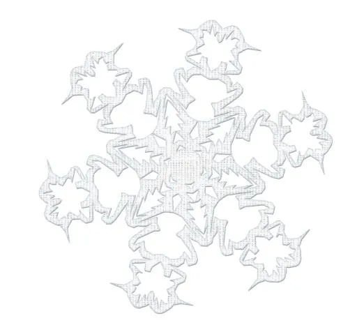 雪花 PNG免抠(1212x1128)