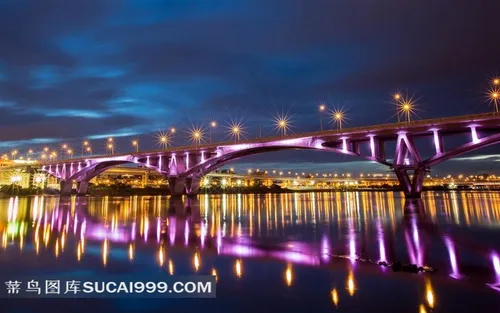 高清城市夜景图片素材大全