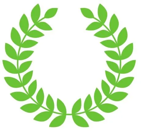 矢量橄榄枝不干胶cdr矢量模版下载