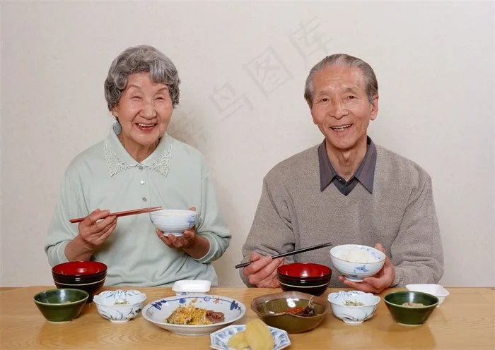 幸福老夫妻图片