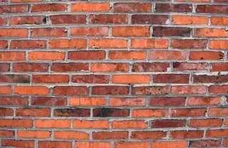 墙面红砖块图片