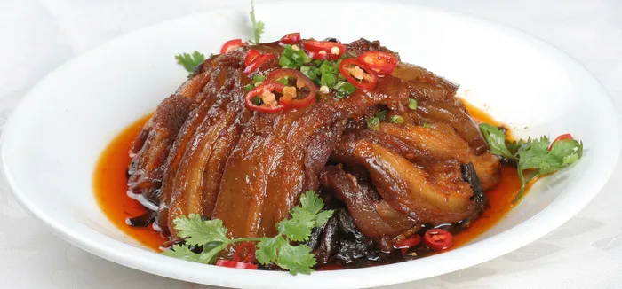 2159 干豆角蒸五花肉 38元