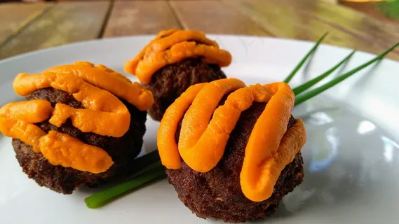 酥炸肉球图片 酥炸肉球图片