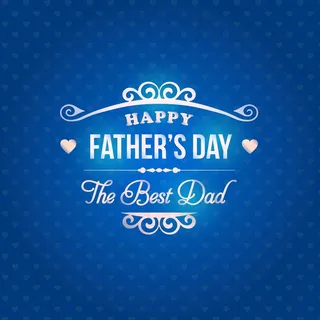 父亲节英文艺术字