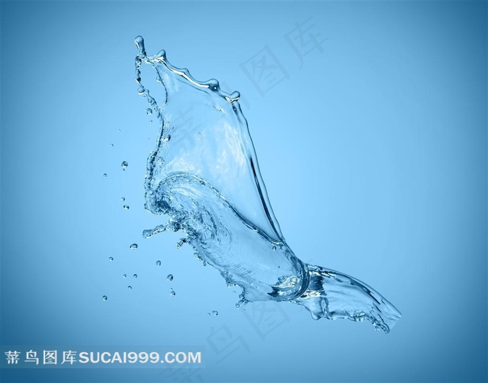 精美水花图片高清图片