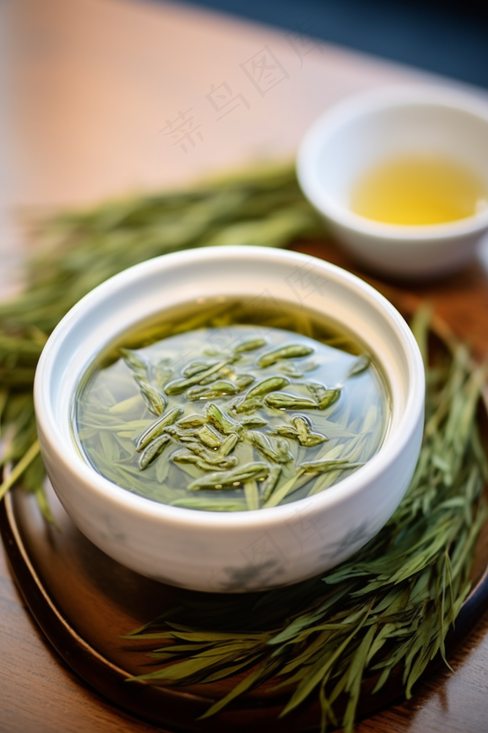 绿茶品茶茶文化摄影图(2688x4032)